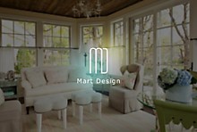 Логотип MartDesign (Студия дизайна и интерьера)