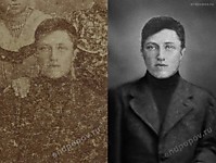Ретушь с дорисовкой старой фотографии